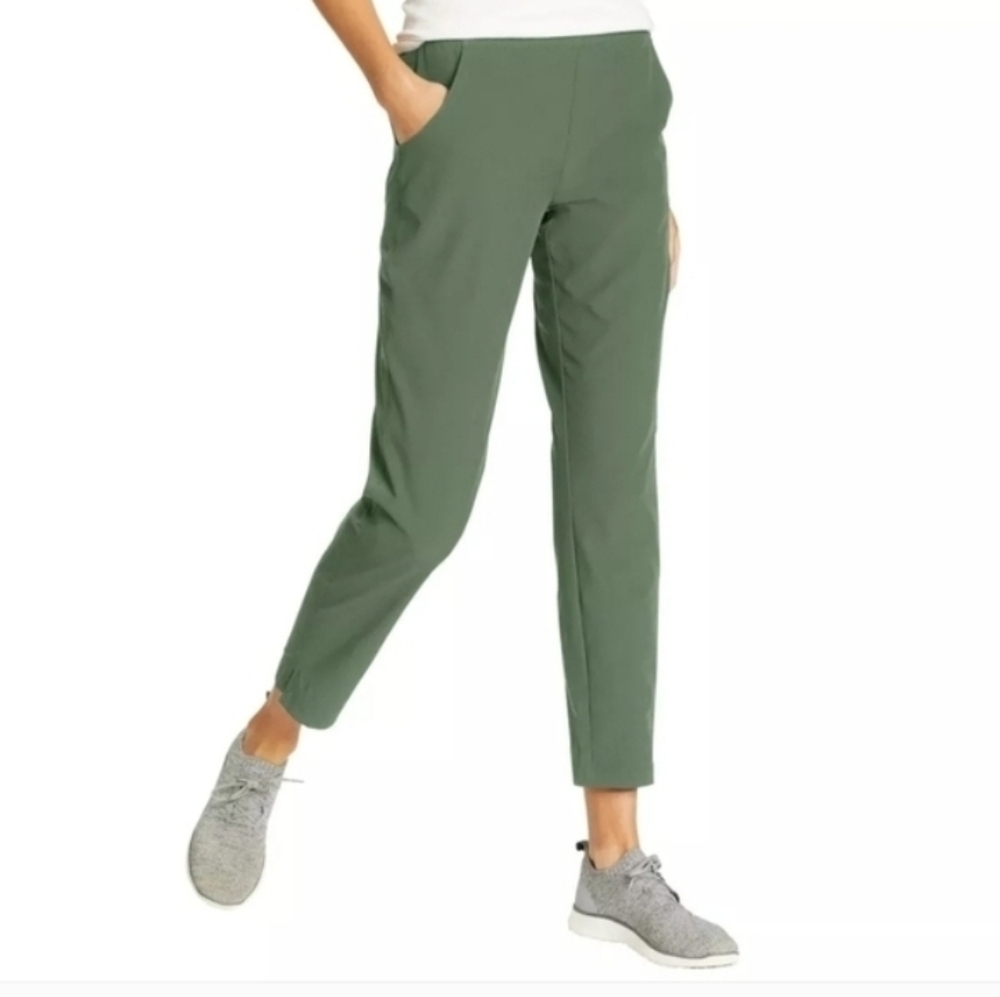 Eddie Bauer Womens Traveler Ankle Pants | Lightweight | UPF 50+ | 4-Way Stretch